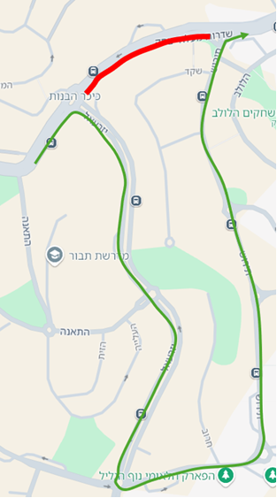 תמונה לחסימה כיכר הבנות